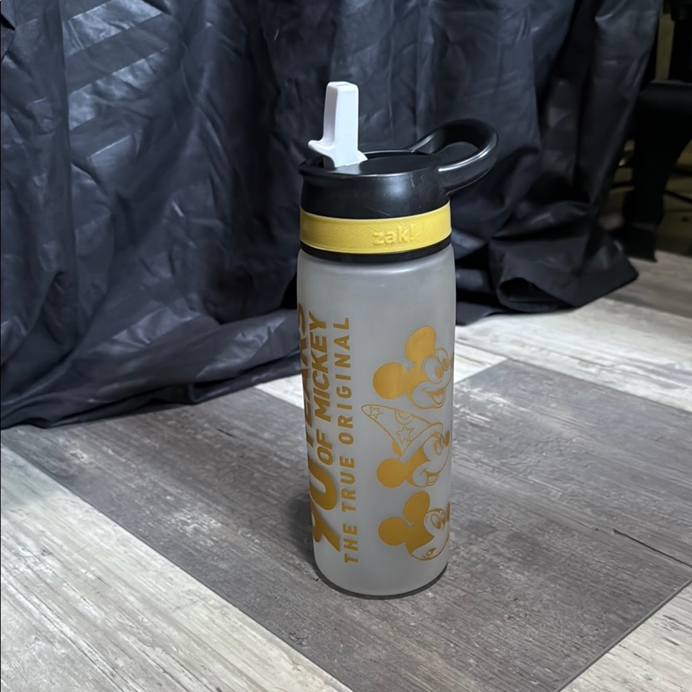 Black and Gold Water Bottle